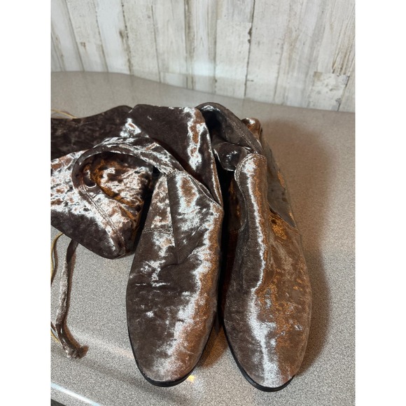 Bamboo Over the knee velvet boots Tamaris pink size 7‎ 1/2 - Picture 4 of 6